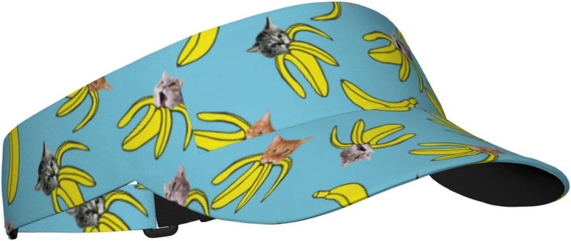 Gianlaima Sports Sun Visor Hats for Women Men Adjustable Lightweight Packable Sun Visor Hat Beach Pool Golf Tennis - Image 1